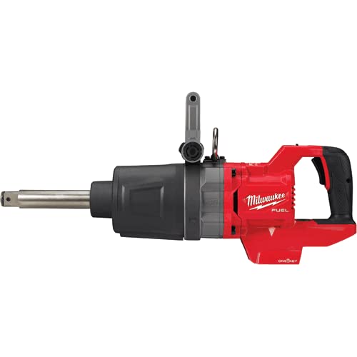 Milwaukee M18 FUEL 1" D-Handle Extended Anvil HTIW with ONE-KEY - No Charger, No Battery, Bare Tool Only