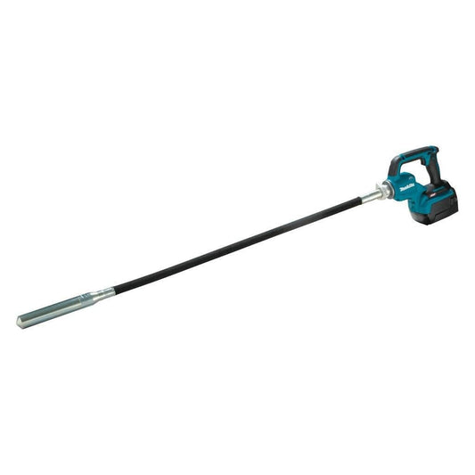 Makita VR004GZ Cordless Concrete Compressor 40 V Max. (Without Battery, Without Charger) with 38 mm Compressor Attachment, Petrol/Black