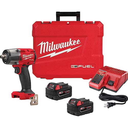 Milwaukee M18 FUEL Mid-Torque 1/2" Impact Wrench with Friction Ring Kit