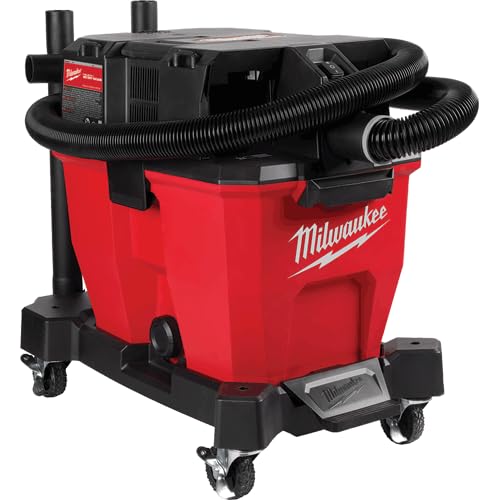 Milwaukee M18 Fuel 9 Gallon Dual-Battery Wet/Dry Vacuum - No Charger, No Battery, Bare Tool Only