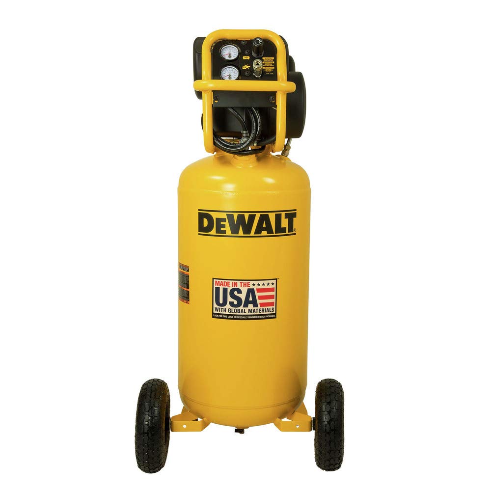 Dewalt DXCM271 1.7 HP 27 Gallon Oil-Free Vertical Air Compressor