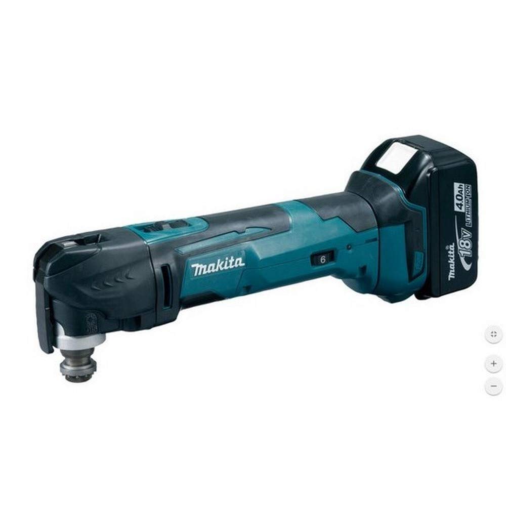 Makita DTM51RMEX1 18V 4.0 Ah Quick Change Multi-Tool, Black