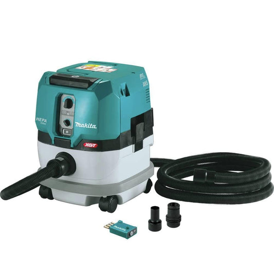 Makita 40V Max Xgt 2.1 Gallon Hepa Filter Dry Dust Extractor Aws Bare Tool