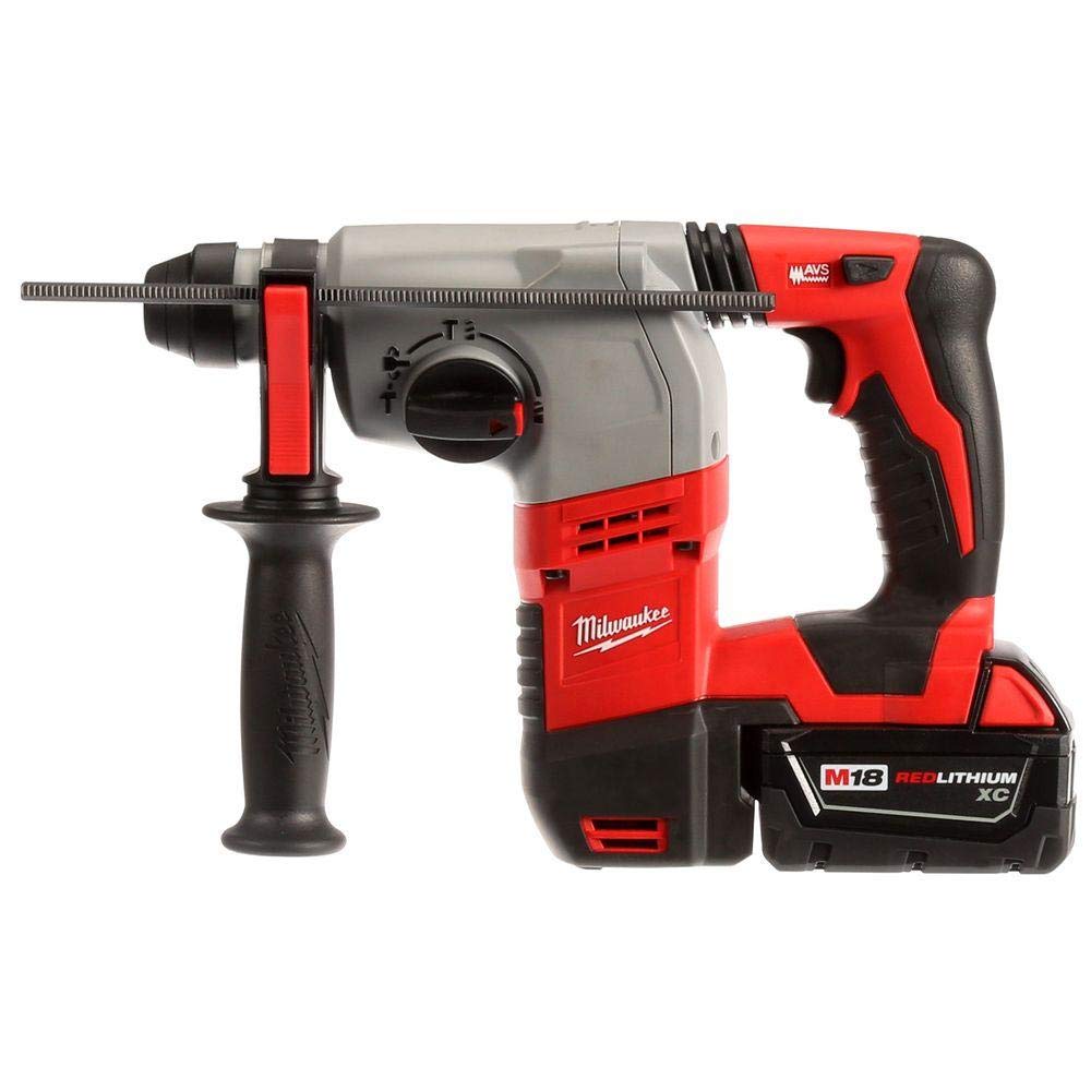 Milwaukee 2605-22 M18 18-Volt Cordless Lithium-Ion 7/8-inch SDS Plus Rotary Hammer Kit