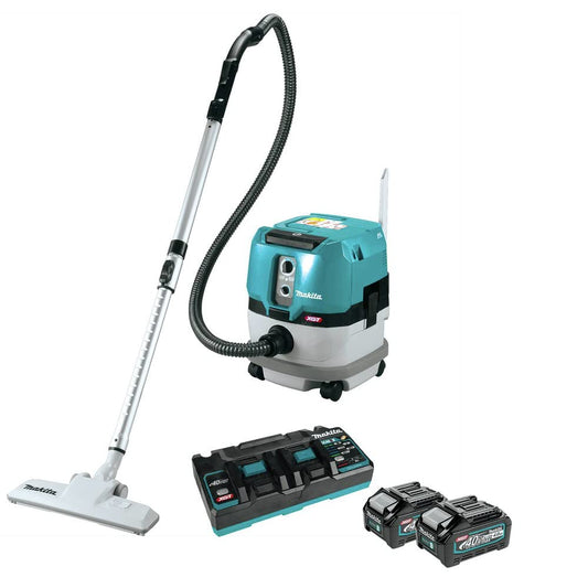 Makita 40V Max Xgt 2.1 Gallon Wet/dry Dust Extractor/vacuum Kit