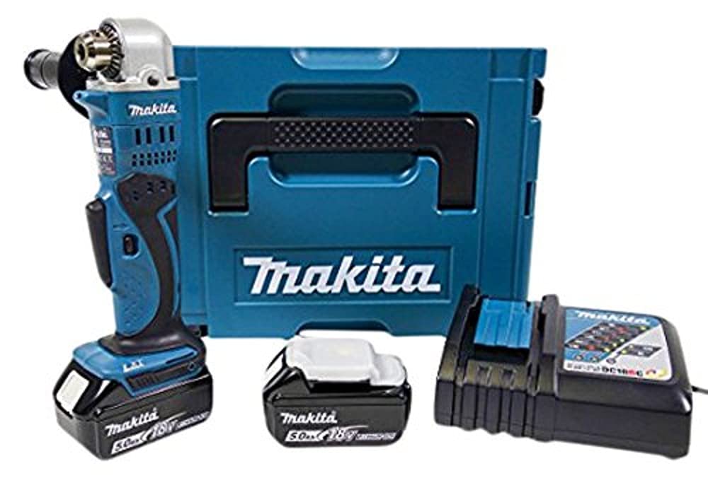 Makita DDA350RTJ Cordless Angle Drill 18 V ZKBF / 5 Ah in Makpac