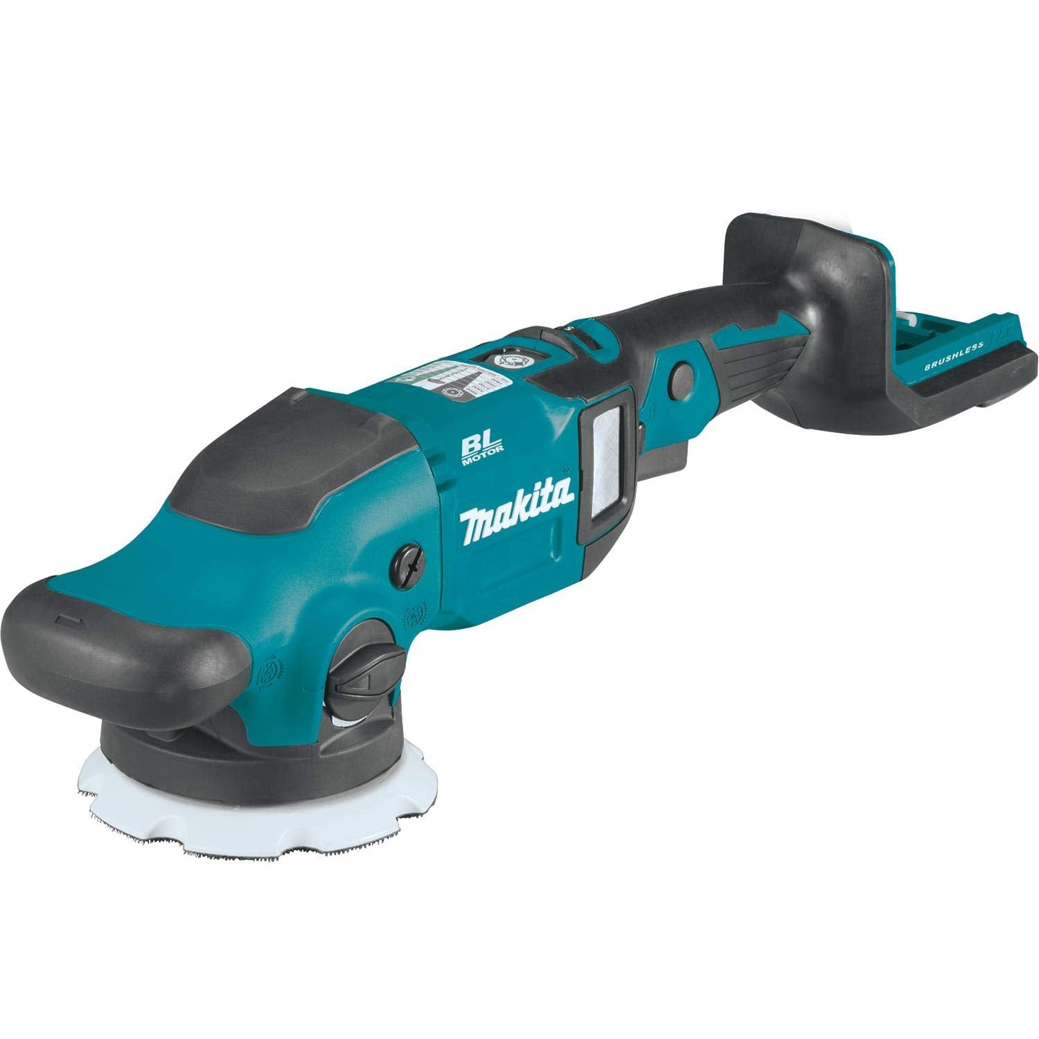 Makita XOP02Z 18V LXT® Lithium-Ion Brushless Cordless 5" / 6" Dual Action Random Orbit Polisher, Tool Only