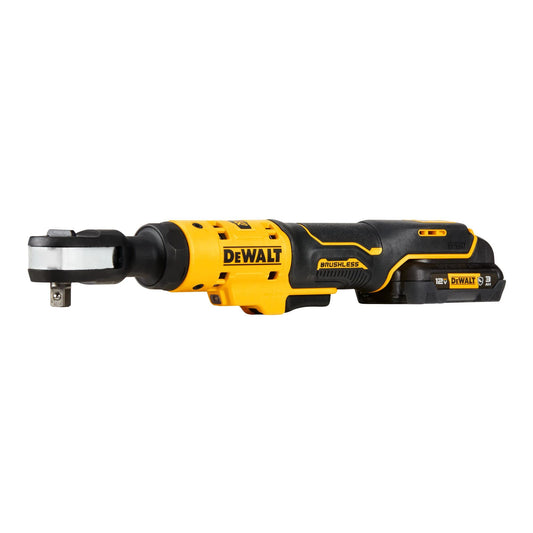 DEWALT XTREME™ 12V MAX* Brushless 3/8 in. Ratchet Kit (DCF503GG1)