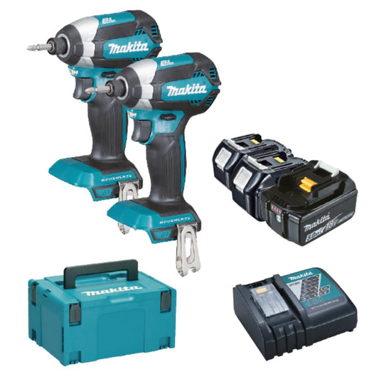 Makita DLX2236TJ1 18V 5Ah Screwdriver Set