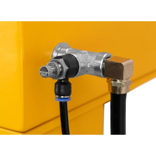 DEWALT Abrasive Blast Cabinet, Modular Standalone or Benchtop Sand Blasting Cabinet 20 CFM @ 90 PSI, Max Pressure 125 PSI (DXCM009-0370)