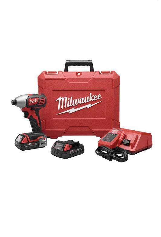 M18 COMPACT BRUSHLESS 1/4" HEX IMPACT DRIVER KIT