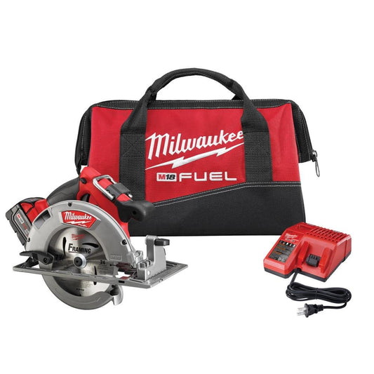 MILWAUKEE ELEC TOOL 2731-21 M18 7-1/4" Circ Saw Kit,