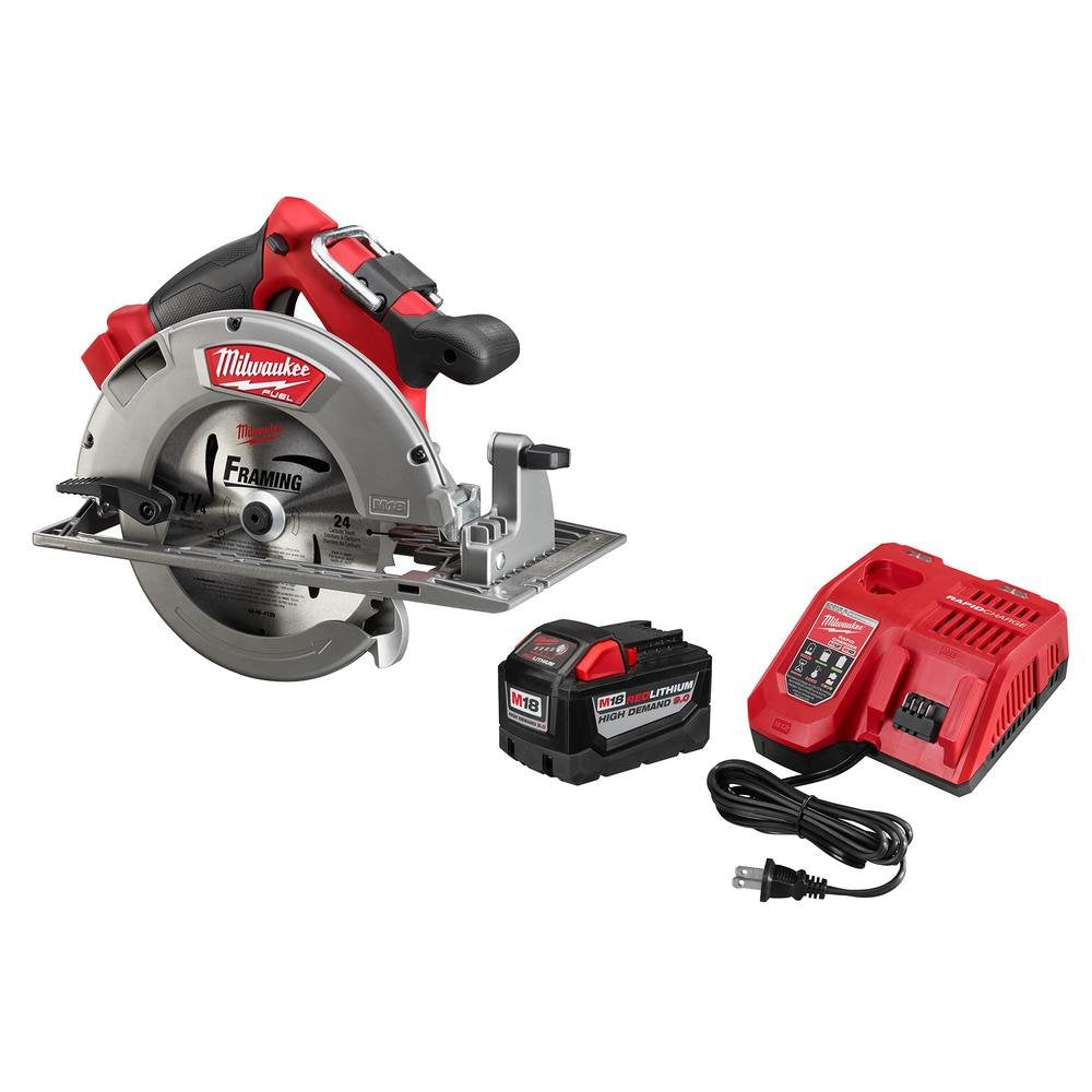MILWAUKEE ELEC TOOL 48-59-1890PC 7-1/4" Circular Saw Kit