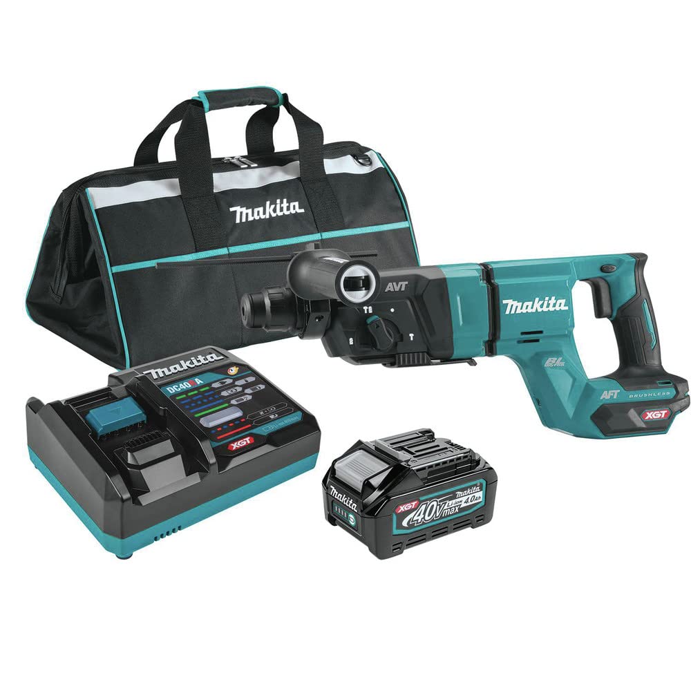 Makita 40V Max Xgt 1 1/8 inches Avt Rotary Hammer Kit