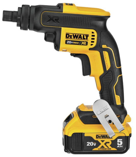 DEWALT 20V MAX* XR Screw Gun Kit with Threaded Clutch Housing (DCF624P2)