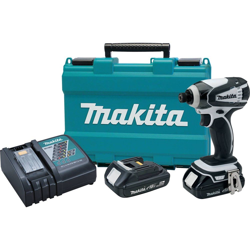 Makita XDT04RW 18V LXT® Lithium-Ion Compact Cordless Impact Driver Kit (2.0Ah)