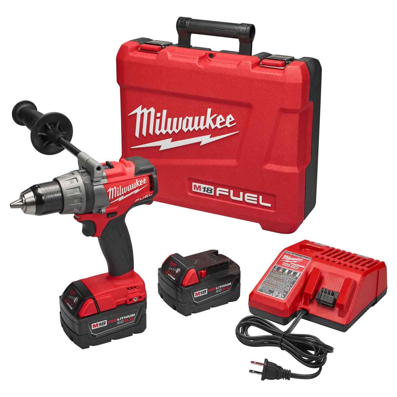 Milwaukee Elec Tool TV205667 M18 Fuel 1/2" Drill Kit