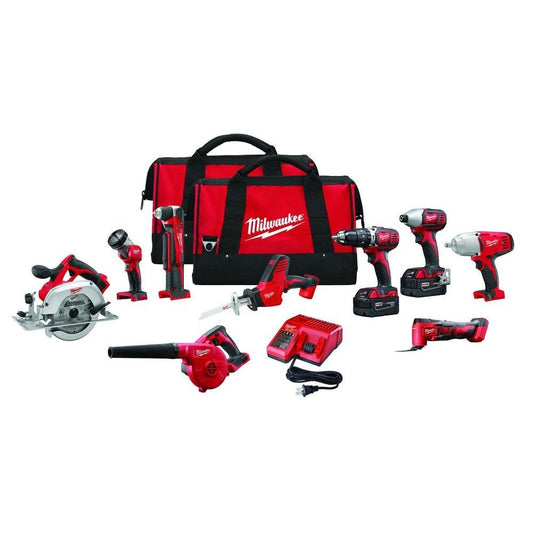 Milwaukee 2695-29 9 Piece Combo Kit