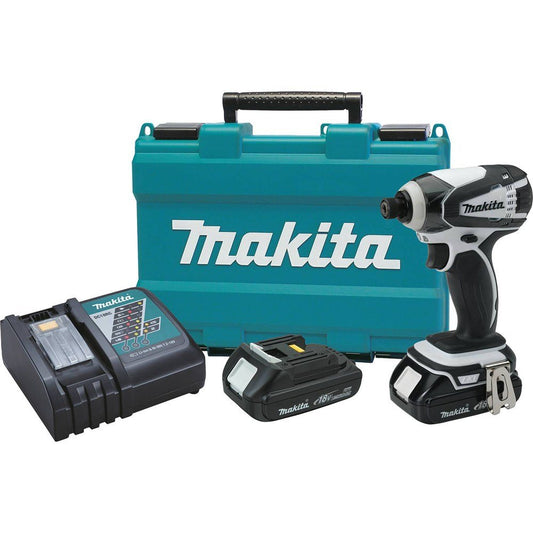 Makita XDT04CW 18V Compact Lithium-Ion Impact Driver Kit
