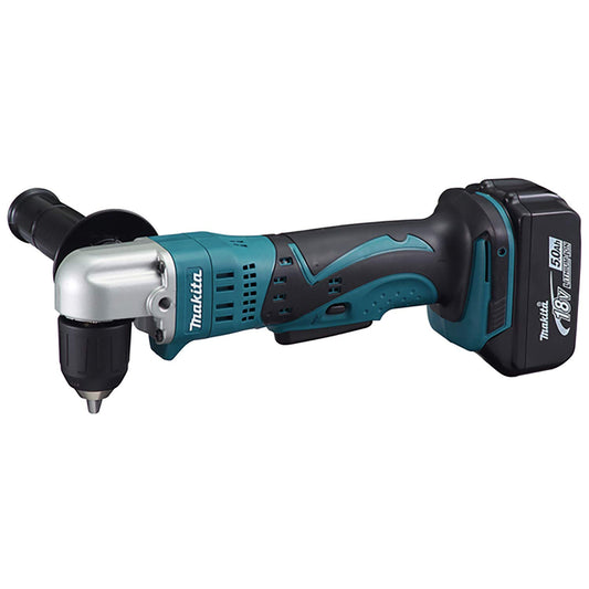 Makita DDA351RTJ 18V Li-ion LXT Angle Drill complete with 2 x 5.0 Ah Batteries and Charger supplied in a Makpac Case