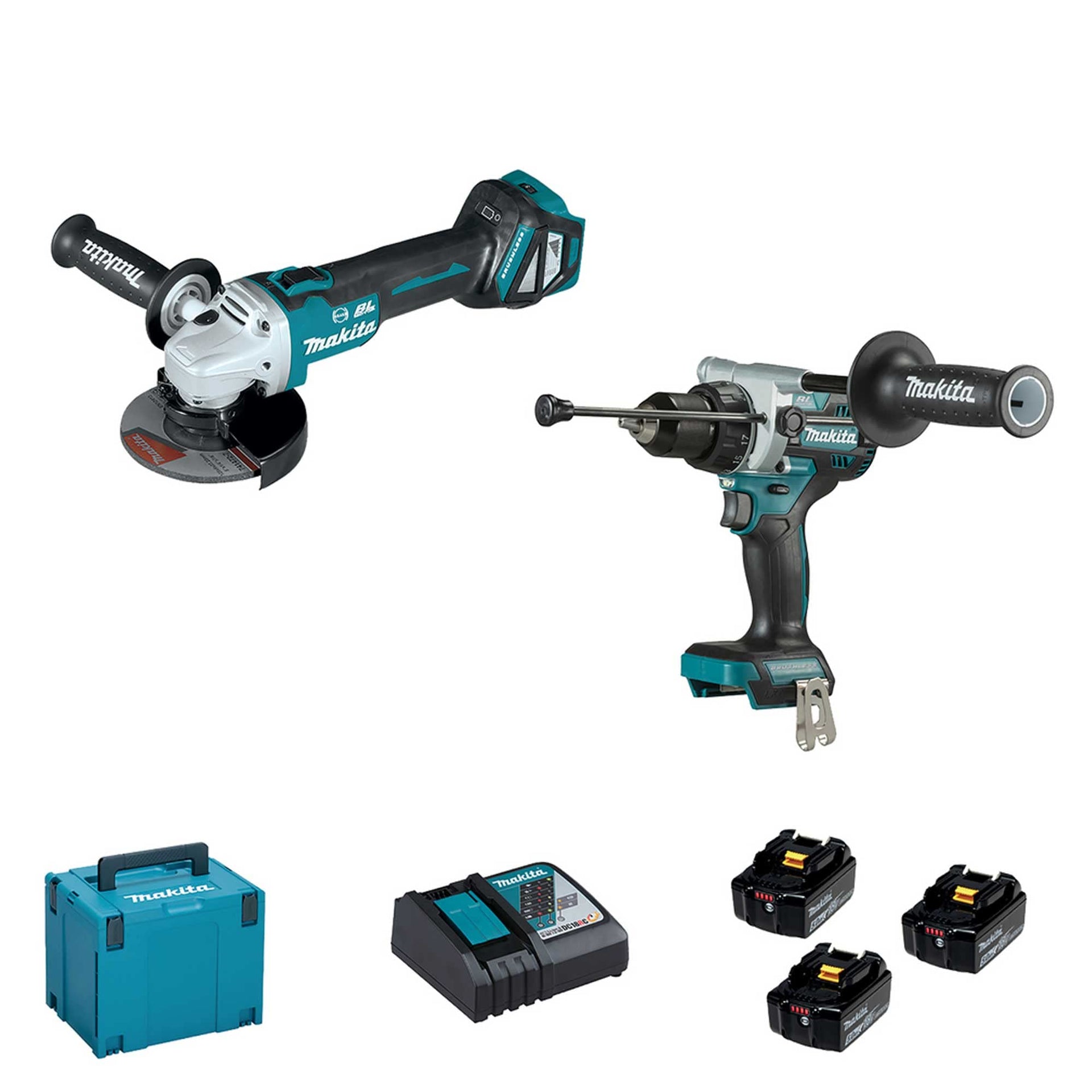 Makita DLX2435TJ 18V 5Ah Power Tool Set