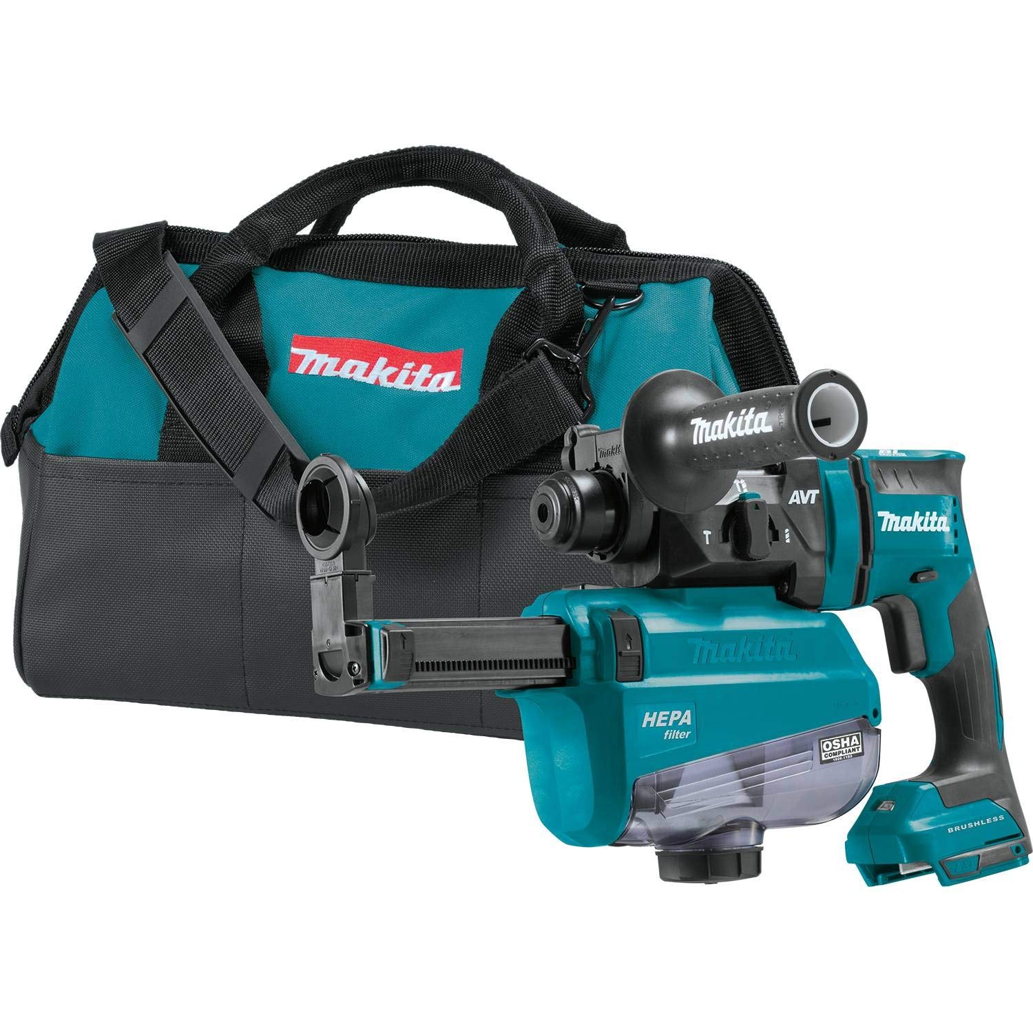 Makita XRH12ZW 18V LXT 11/16" AVT Rotary Hammer, Tool Only