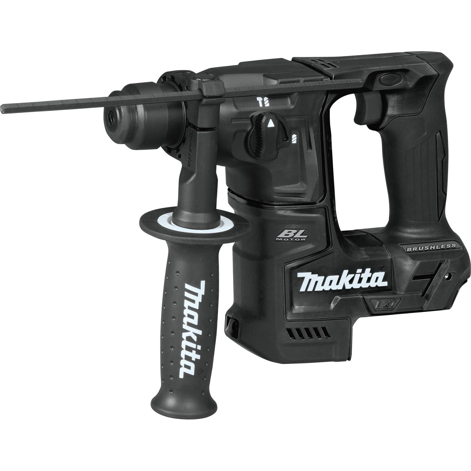 Makita XRH06ZB 18V LXT Lithium-Ion Sub-Compact Brushless Cordless 11/16" Rotary Hammer, Accepts Sds-Plus Bits, Tool Only