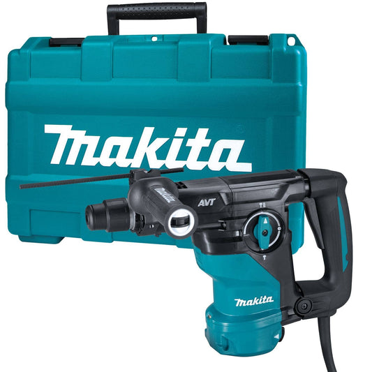 Makita HR3011FCK 1-3/16'' AVT® Rotary Hammer, accepts SDS-PLUS bits (L-Shape)