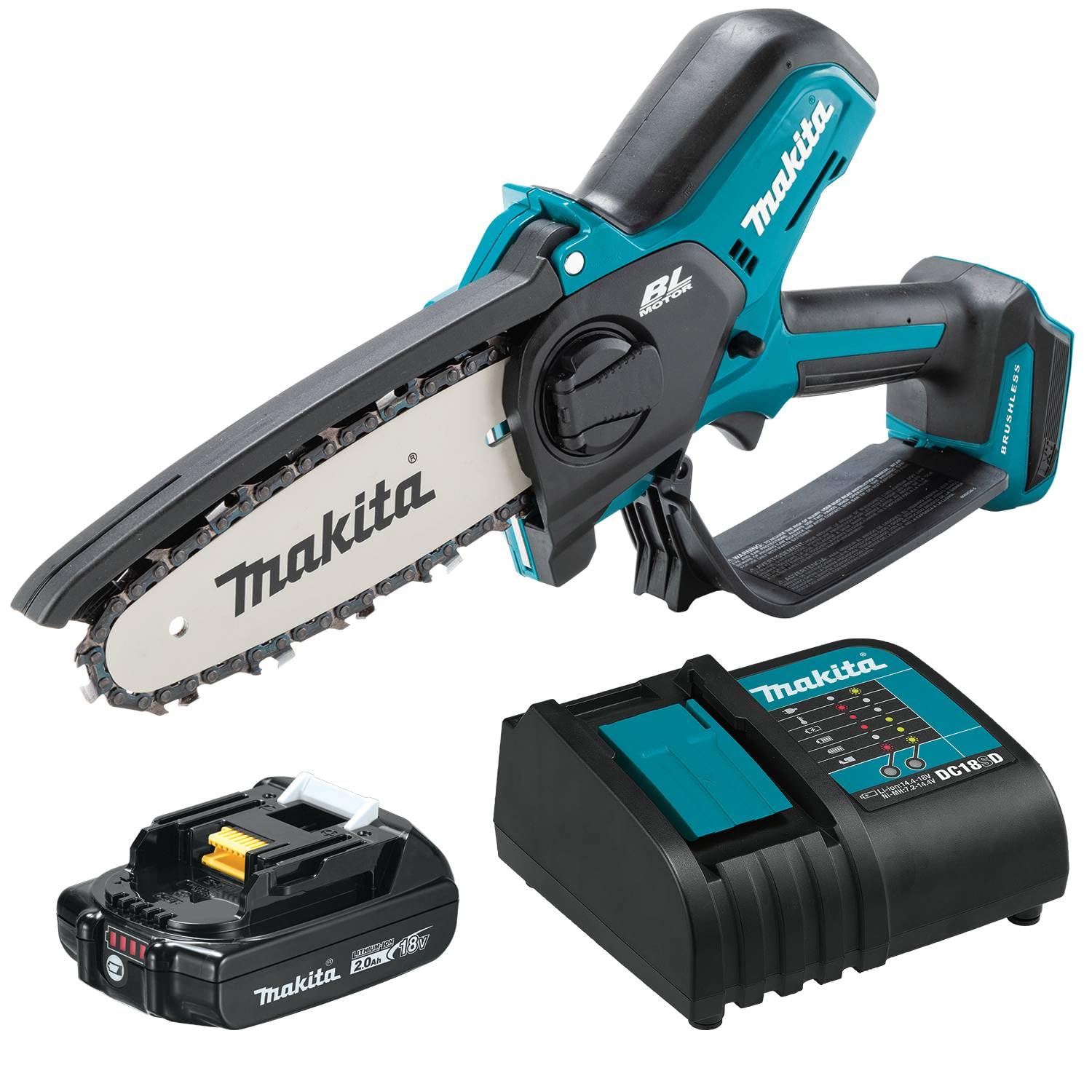 Makita XCU14SR1 18V LXT® Lithium-Ion Brushless Cordless 6" Pruning Saw Kit (2.0Ah)