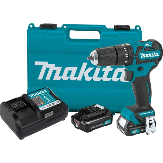 Makita PH05R1 12V max CXT™ Lithium-Ion Brushless Cordless 3/8" Hammer Driver-Drill Kit (2.0Ah)