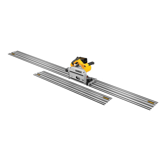 DEWALT DC351CKL 28-Volt 6-1/2-Inch Cordless Track Saw Kit with 59-Inch and 102-Inch Track
