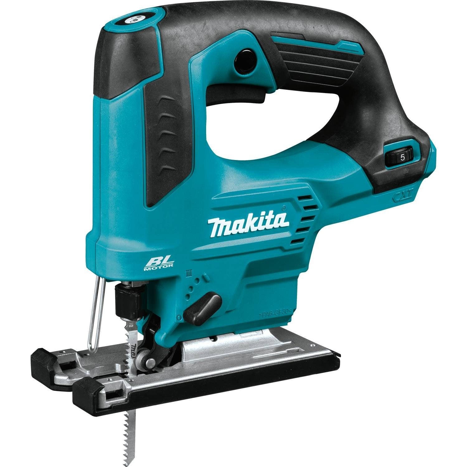 Makita VJ06Z 12V max CXT Lithium-Ion Brushless Cordless Top Handle Jig Saw, Tool Only