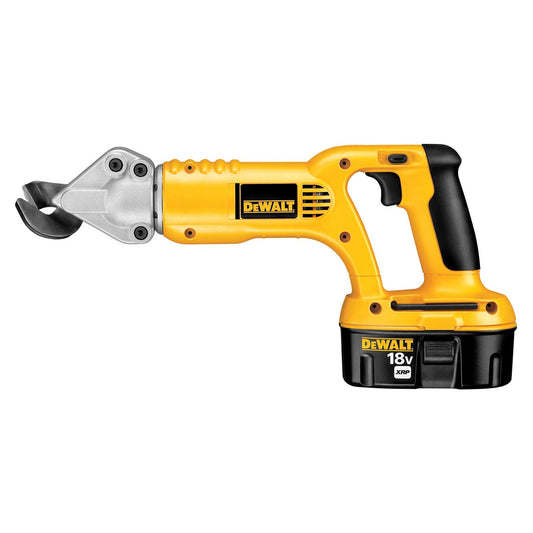 DeWalt DC495KA Heavy-Duty 18V Cordless 18 Gauge Swivel Head and Shear Kit