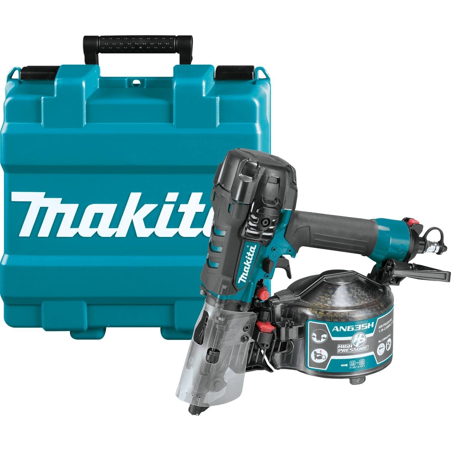 Makita AN635H 2-1/2" High Pressure Siding Coil Nailer