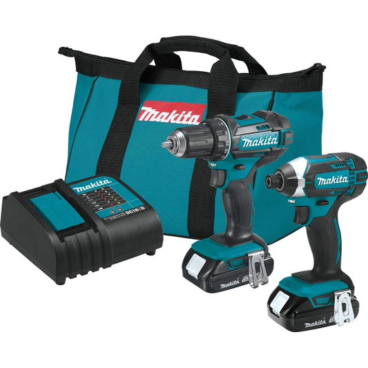 Makita CT225SYX 18V LXT® Lithium-Ion Compact Cordless 2-Pc. Combo Kit (1.5Ah)