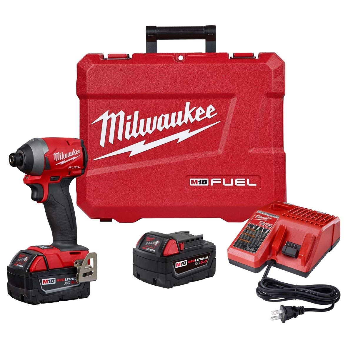 Milwaukee (MLW 2853-22) M18 Fuel 1/4IN Hex Impact Driver XC Kit