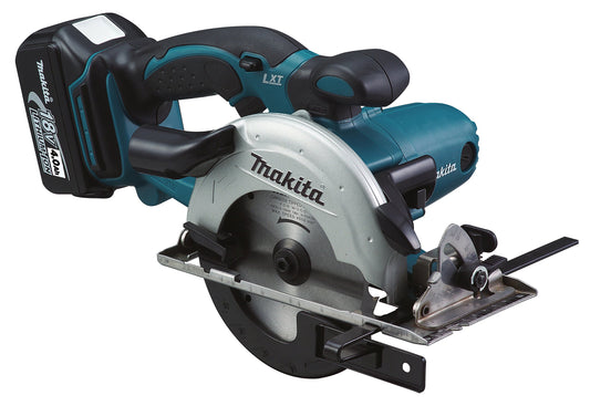 Makita DSS501RMJ 18V Li-Ion LXT 136mm Circular Saw Complete with 2 x 4.0 Ah Li-Ion Batteries and Charger Supplied in A Makpac Case